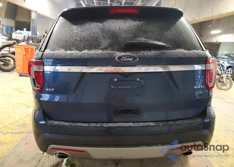 2017 Ford Explorer Xlt z USA, uszkodzony, nr VIN 1FM5K8D80HGD71978